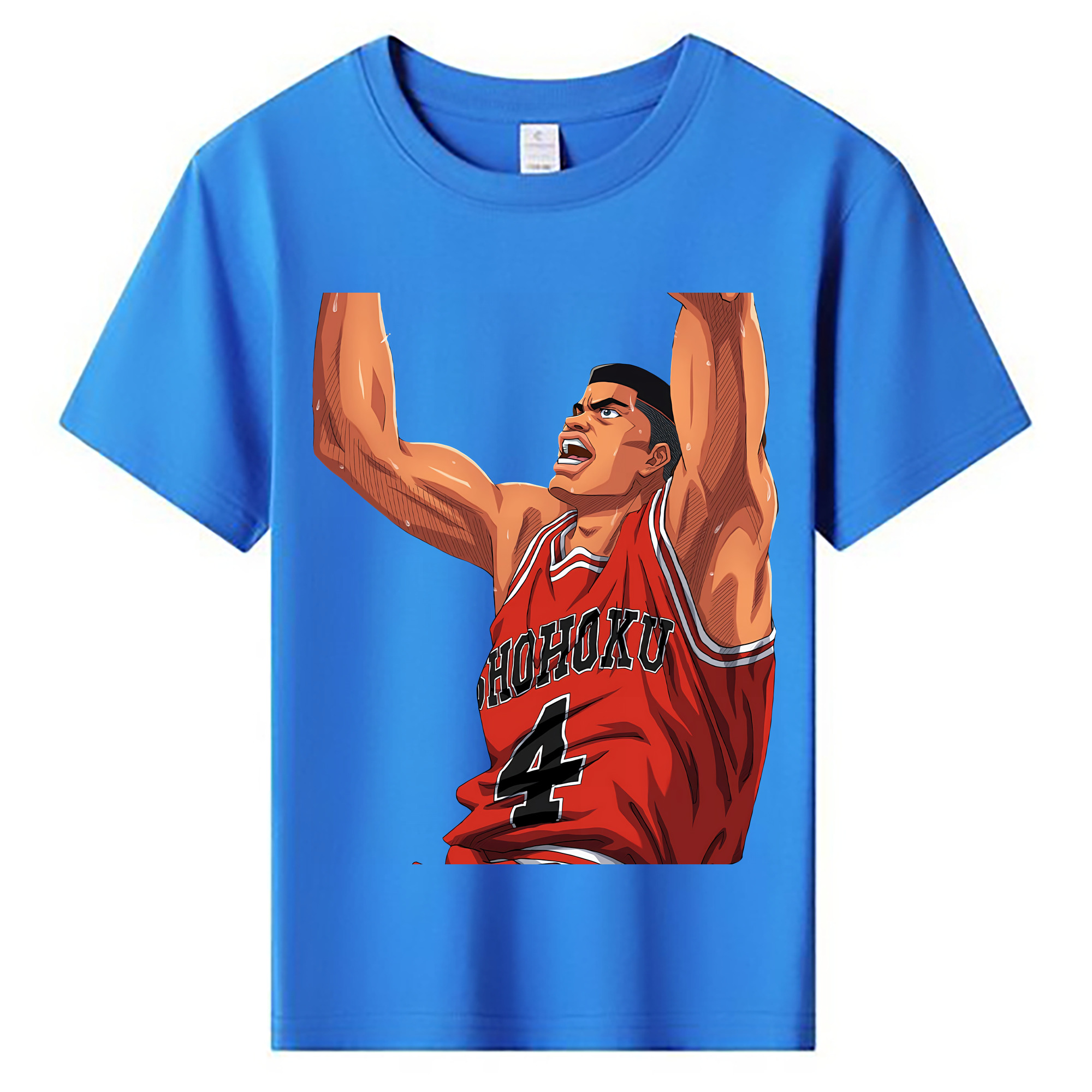 （画像用） SLAM DUNK／スラムダンク 綿100％キッズTシャツ（フロントプリント）